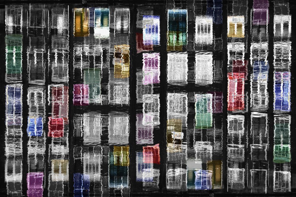 Colorful City Windows by Igor Shrayer