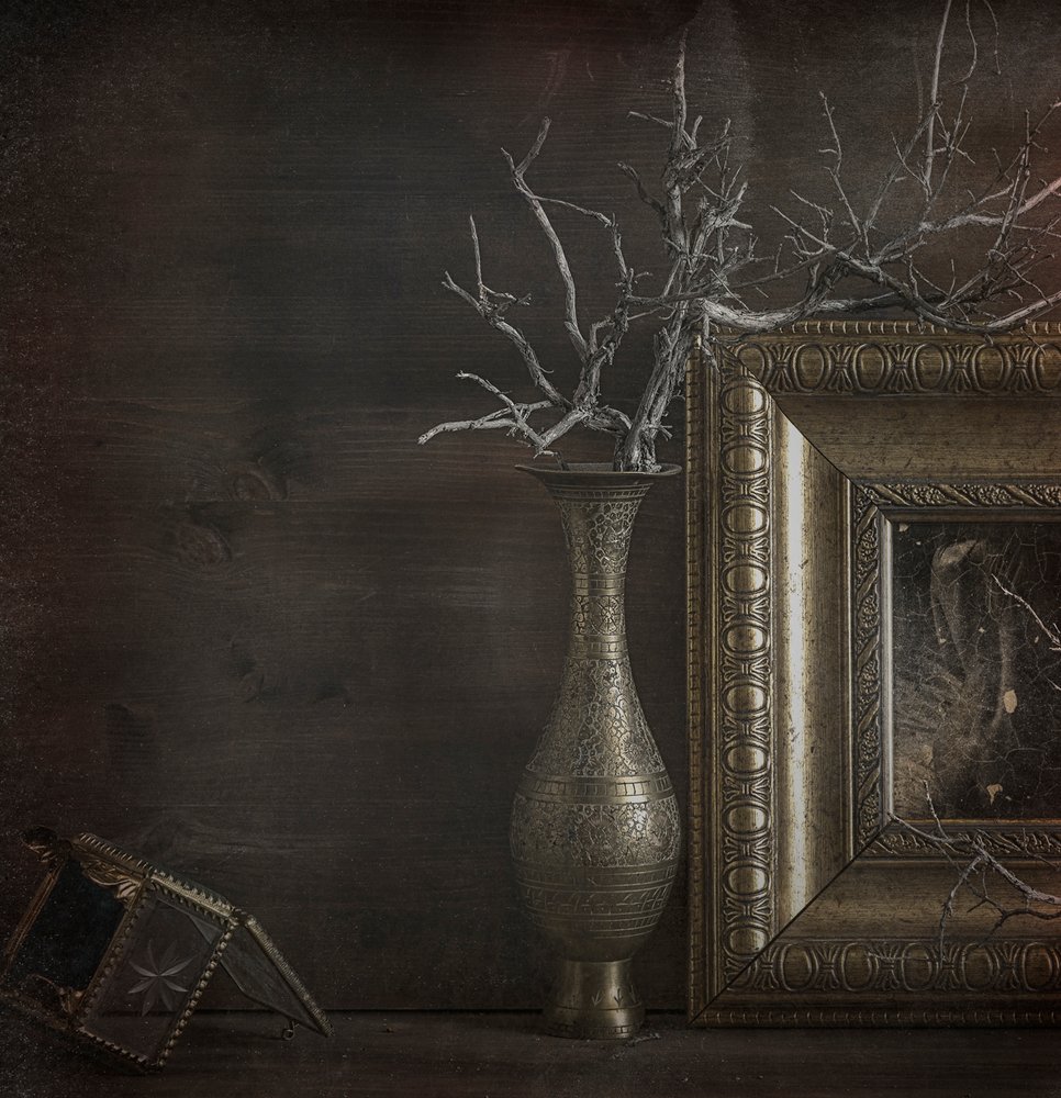 Antique Gold Still Life by Igor Tokarev