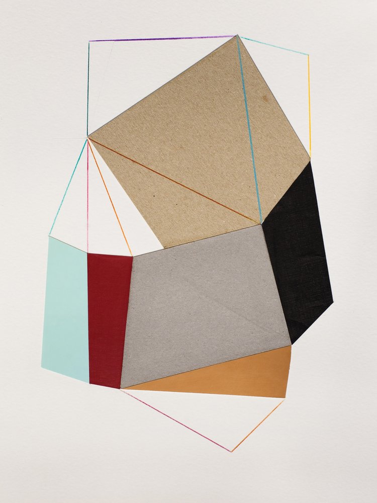 Colorful Geometric Design by Ildefonso Martín