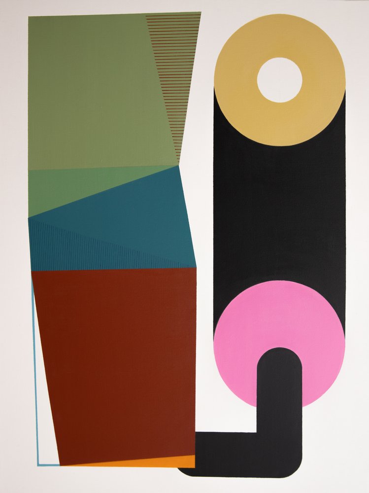 Geometric Color Block by Ildefonso Martín