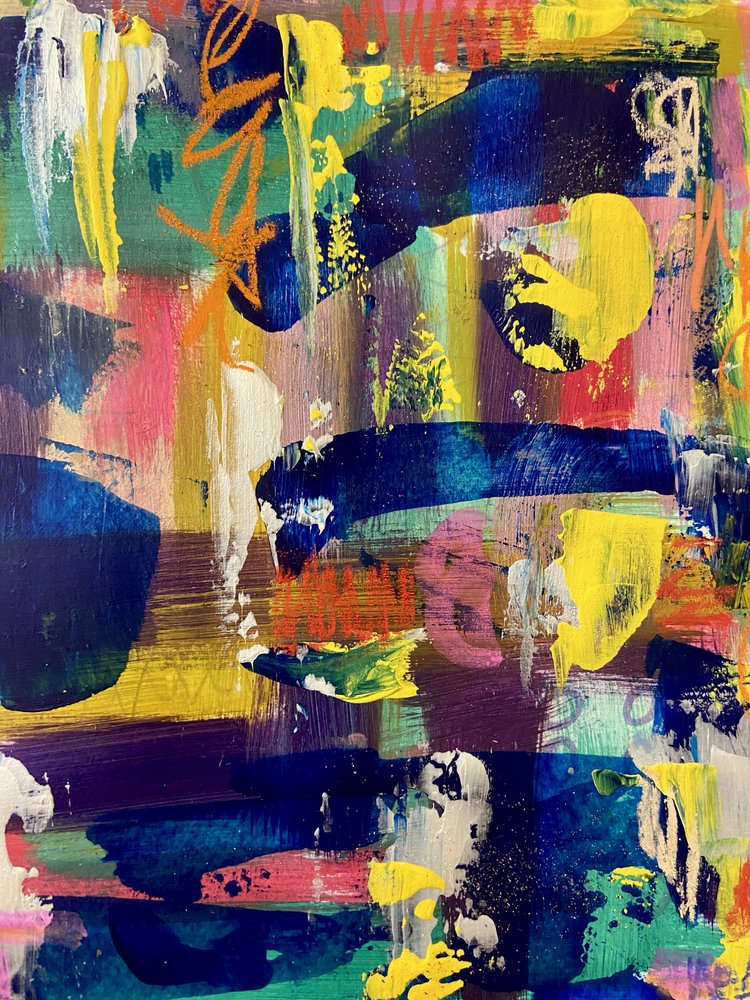 Vibrant Abstract Strokes by Irene Chua
