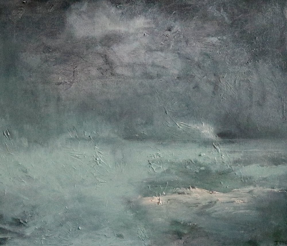 Misty Ocean Depths by JMF FINE ART
