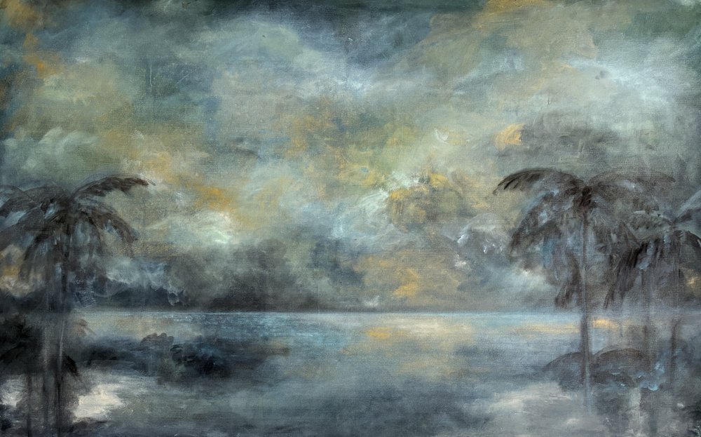 Moody Tropical Reflections by JMF FINE ART