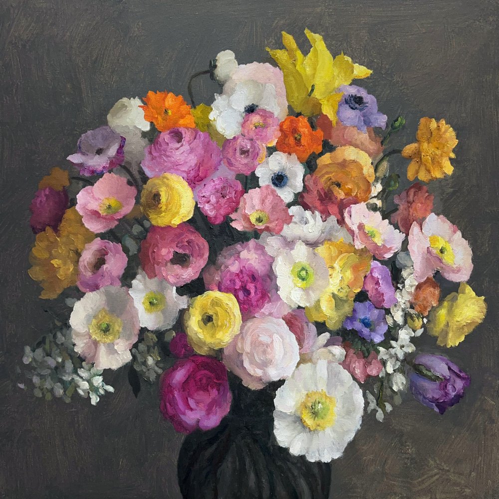 Vibrant Floral Bouquet by James Zamora
