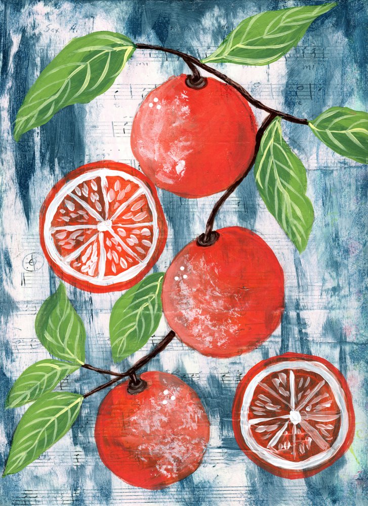 Blood Orange Melody by Jasmine Goodwin
