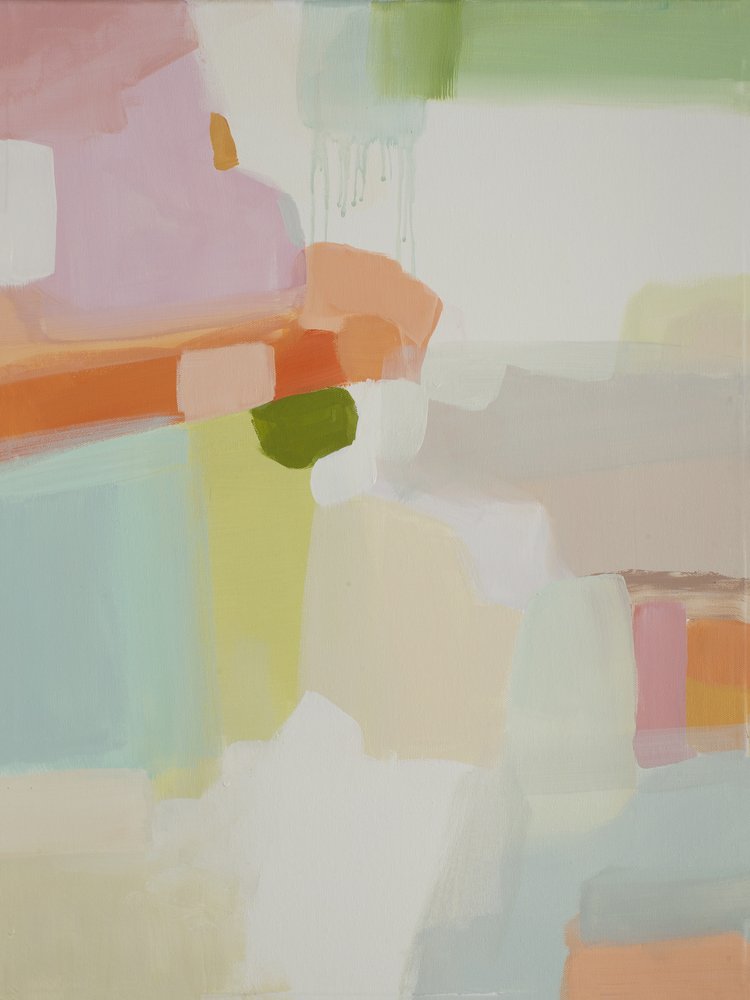 Pastel Abstract 1 by Jenny Westenhofer