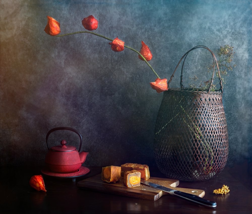 Autumn Mooncakes Tea Time by Jie Fischer