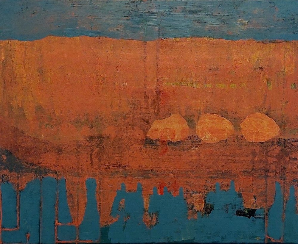Desert Rocks Abstract by Joackim Schou Dahle