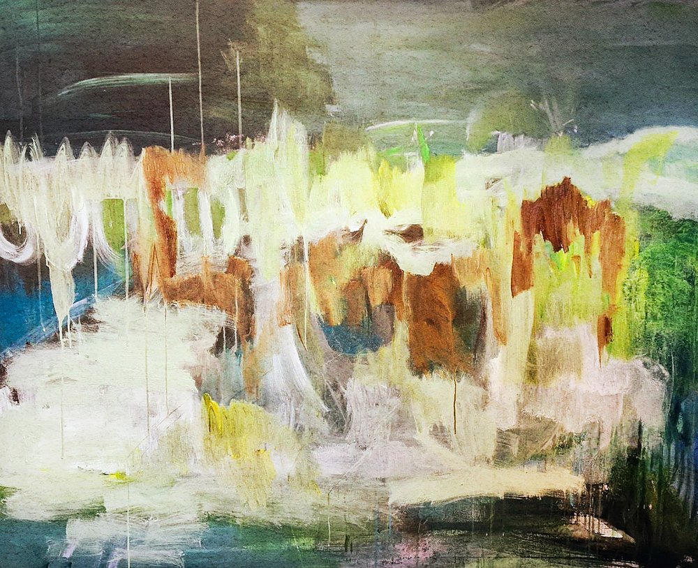 Vibrant Abstract Landscape by Joackim Schou Dahle