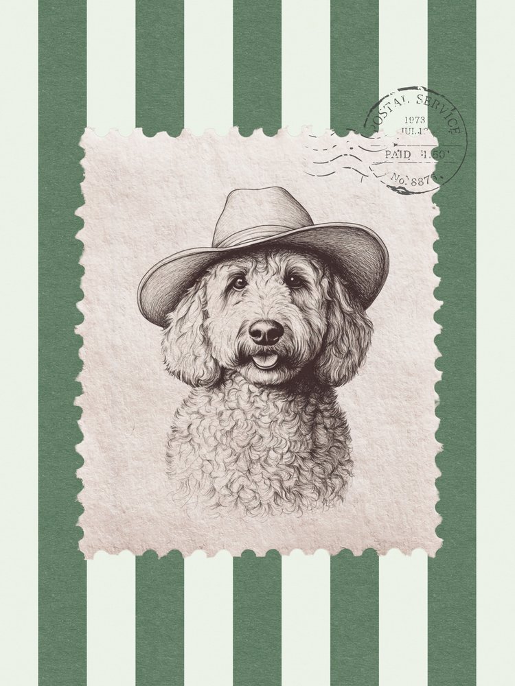 Cowboy Hat Doodle by Jolly and Dash