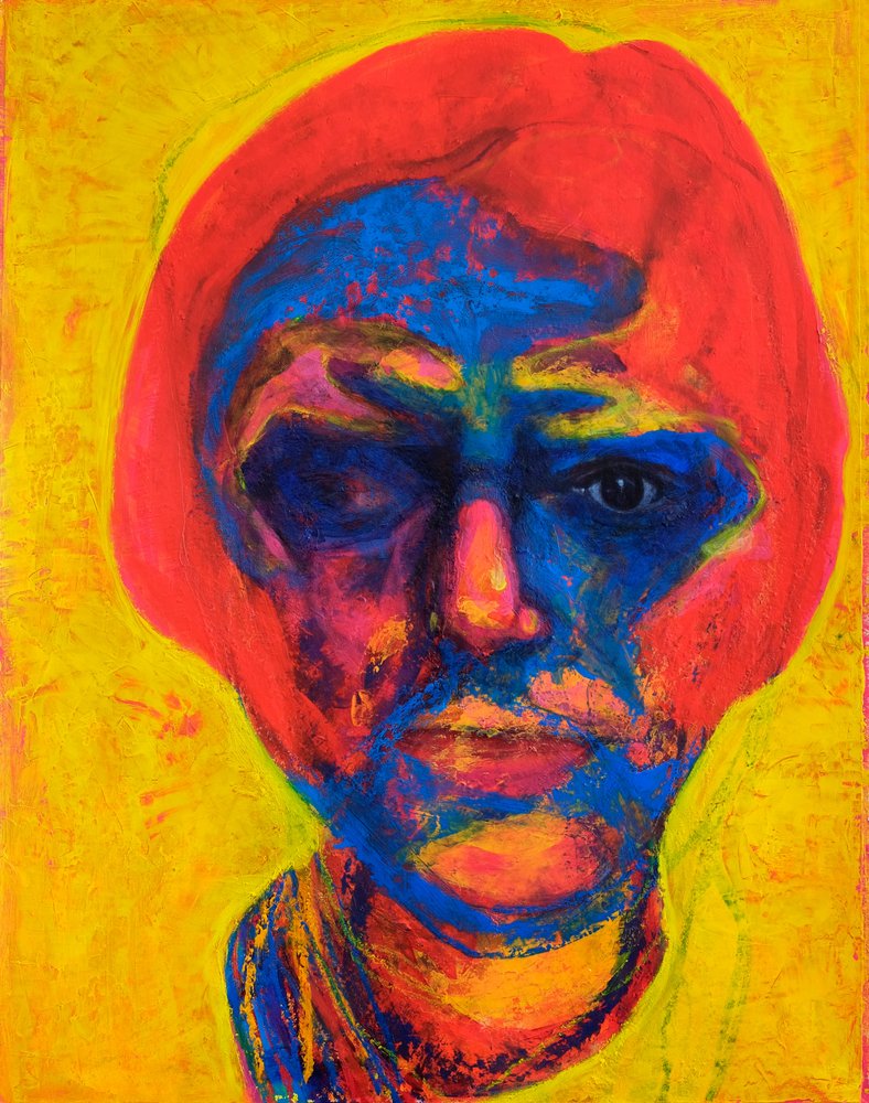 Bold Expressive Portrait by Joshua Hoskins
