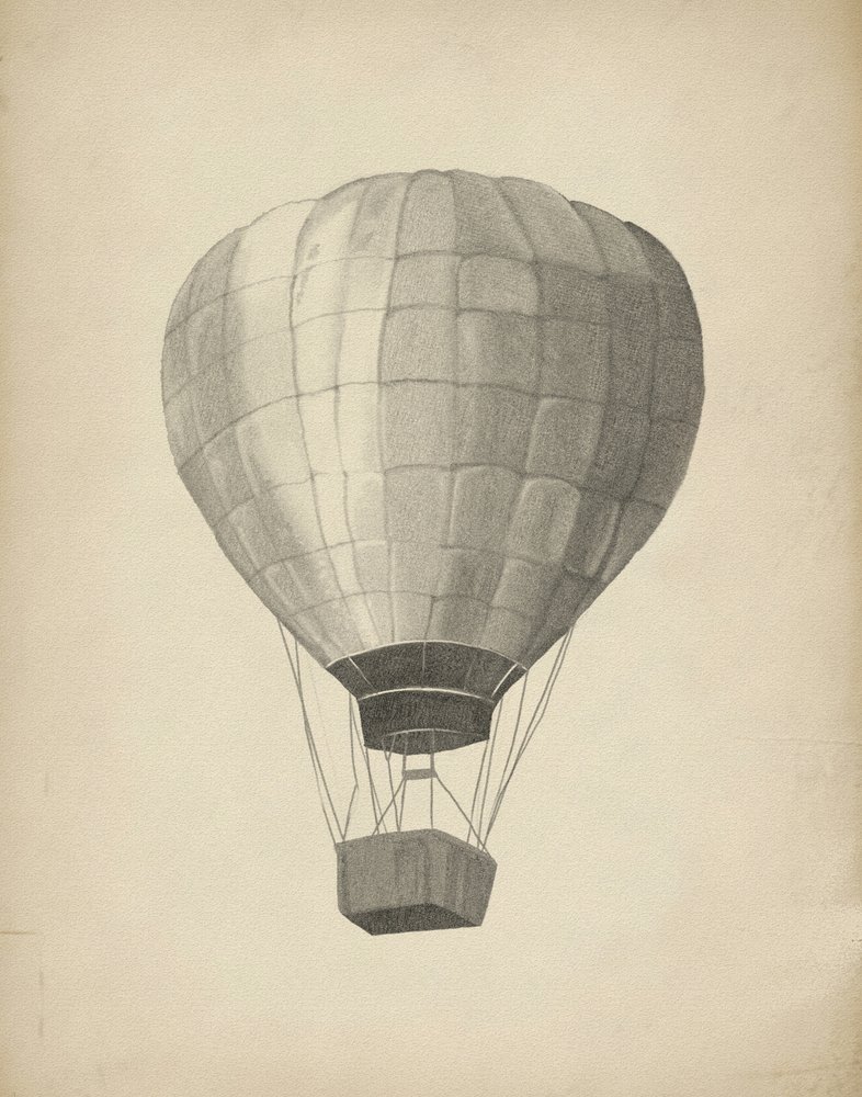 Vintage Parachute by Josie George