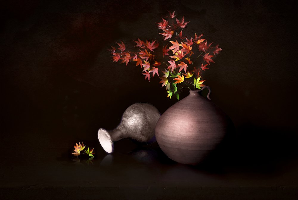 Dramatic Autumn Still Life by Juan Antonio Palacios