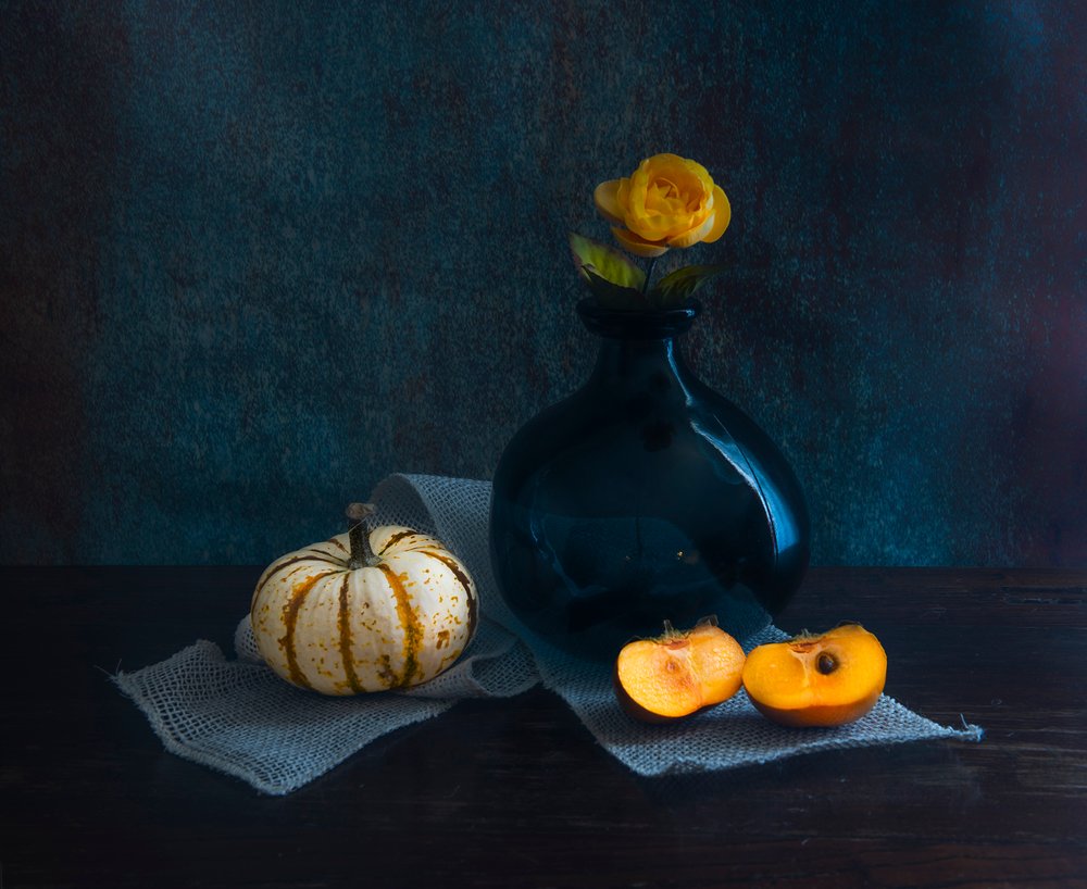 Dark Autumn Still Life by Judy Tseng