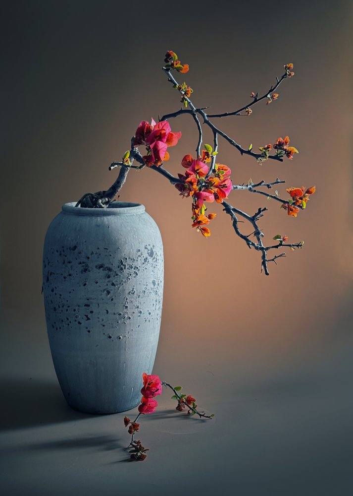 Zen Floral Arrangement by Judy Tseng