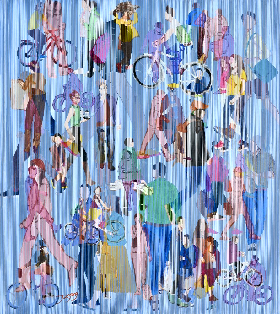 Dynamic City Crowd by Jukyong Park