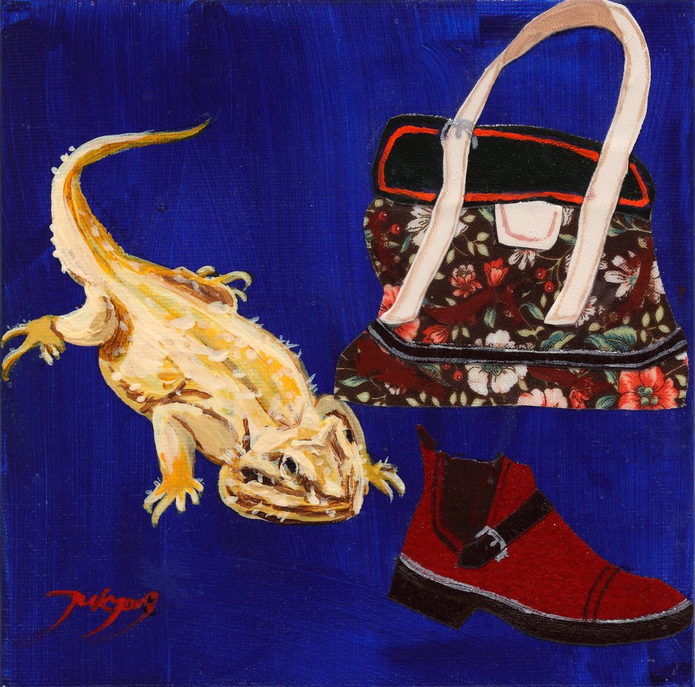 Lizard Fashion Still Life by Jukyong Park