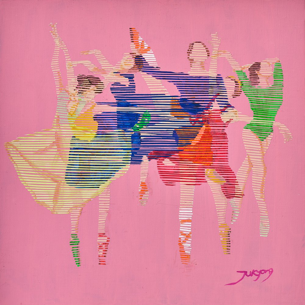Vibrant Ballet Dancers by Jukyong Park