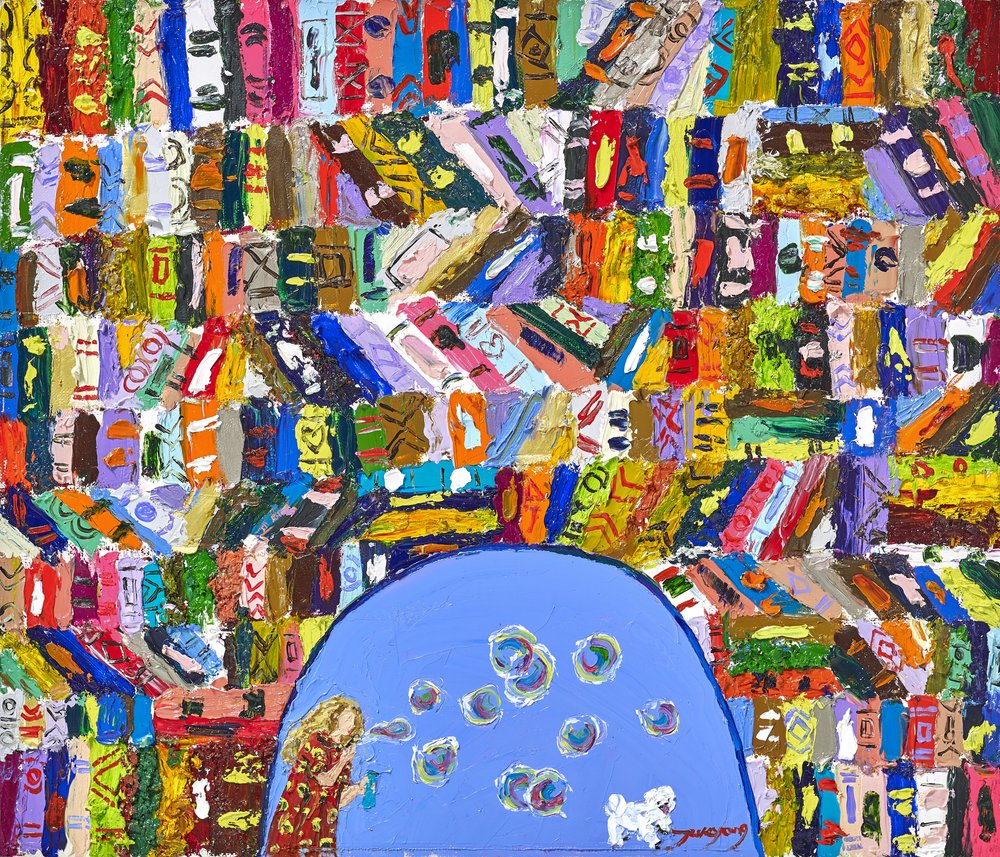 Whimsical Bubble Play by Jukyong Park