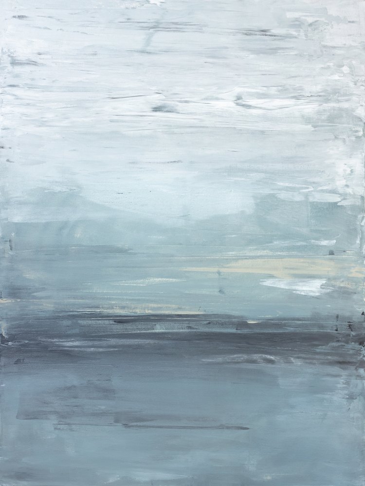 A Serene Foggy Horizon by Julia Contacessi