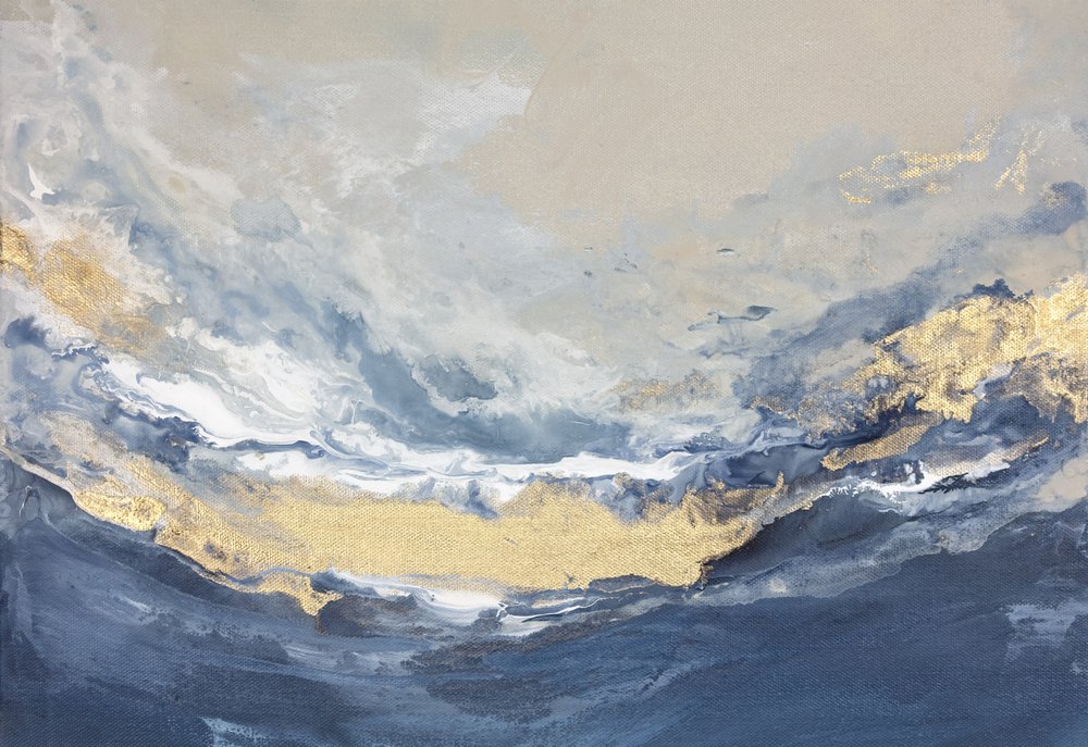 Golden Horizon Waves by Julia Contacessi