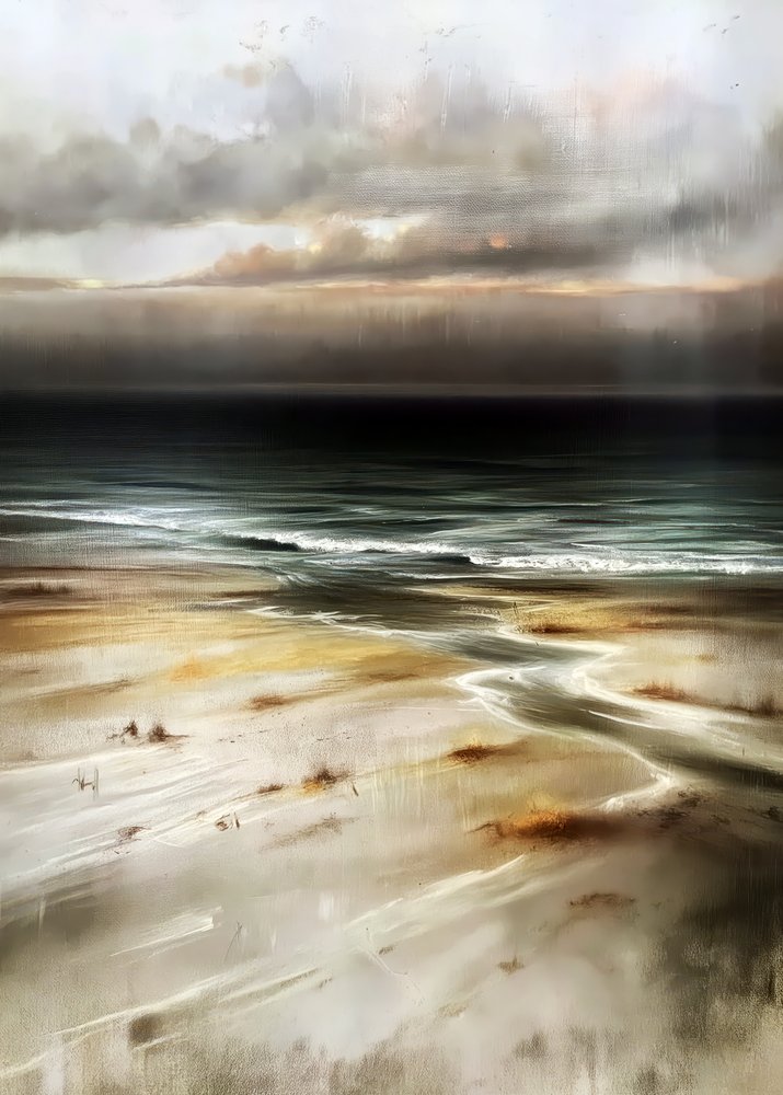 By the Sea Art by Justyna Jaszke