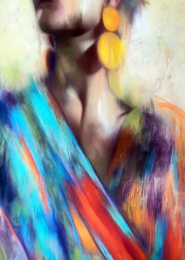 Colorful Abstract Fashion by Justyna Jaszke