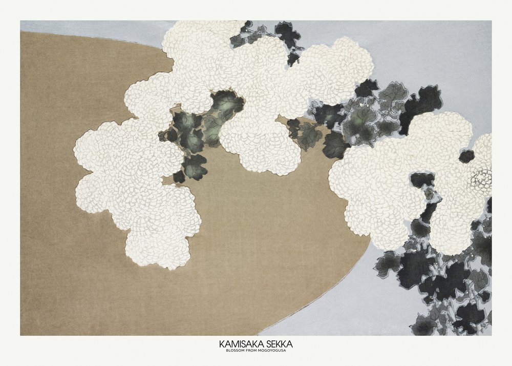 Blossoms from Mogoyogusa by Kamisaka Sekka