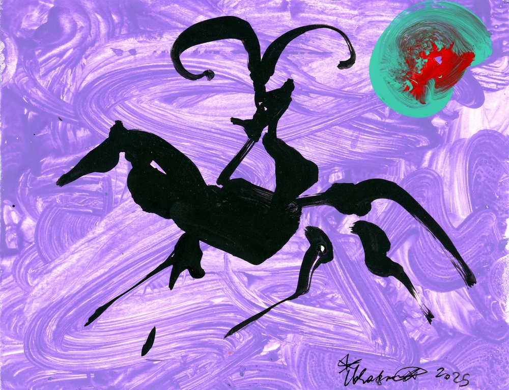Energetic Abstract Beast by Kanat Ibragimov