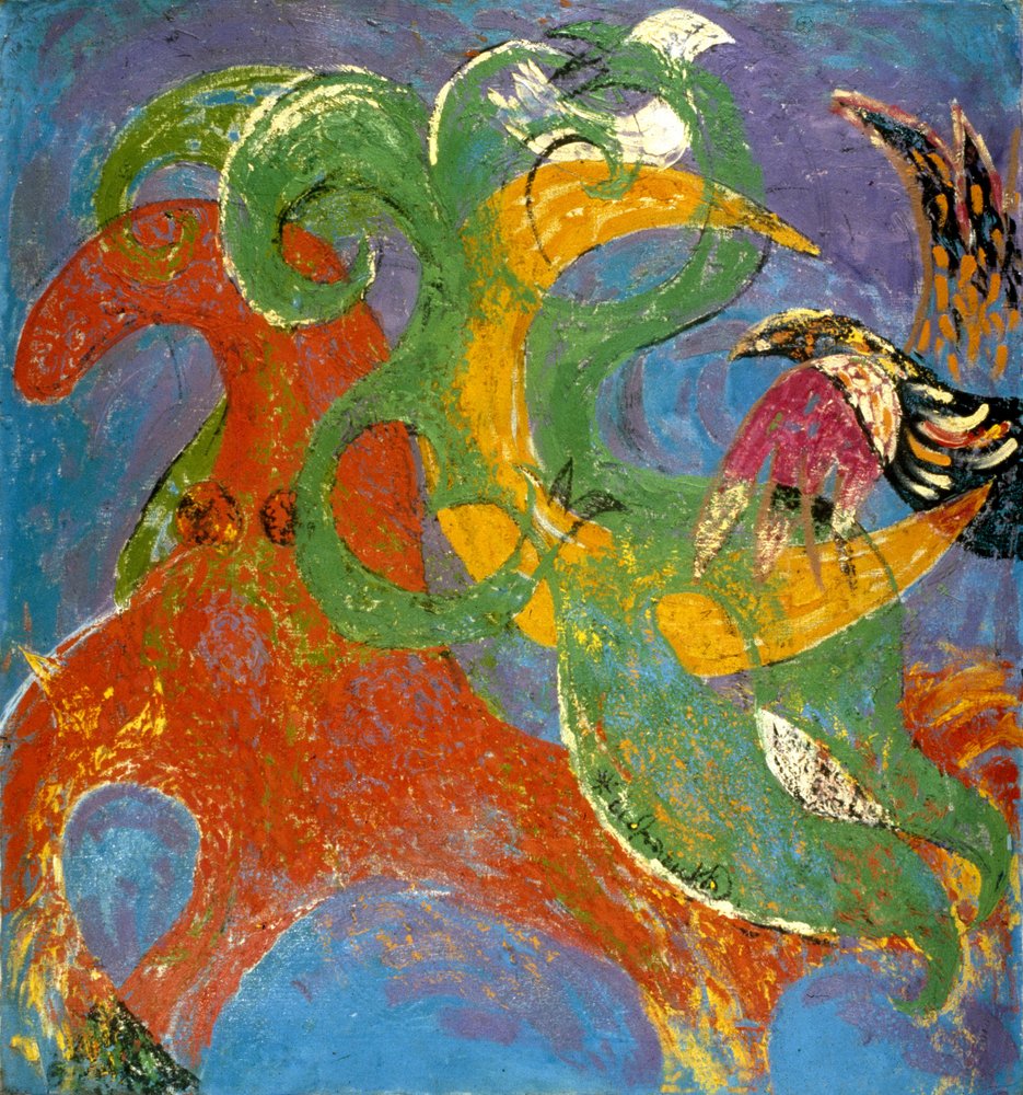 Vibrant Abstract Animals by Kanat Ibragimov