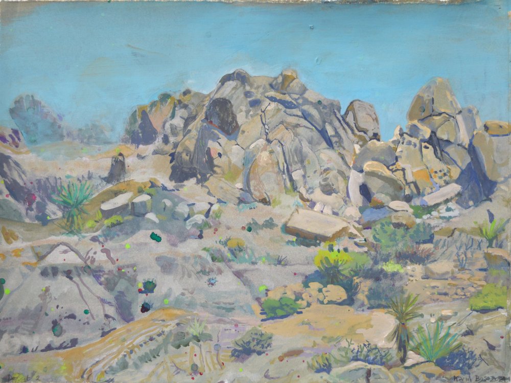 Desert Rock Formations by Karin Bos