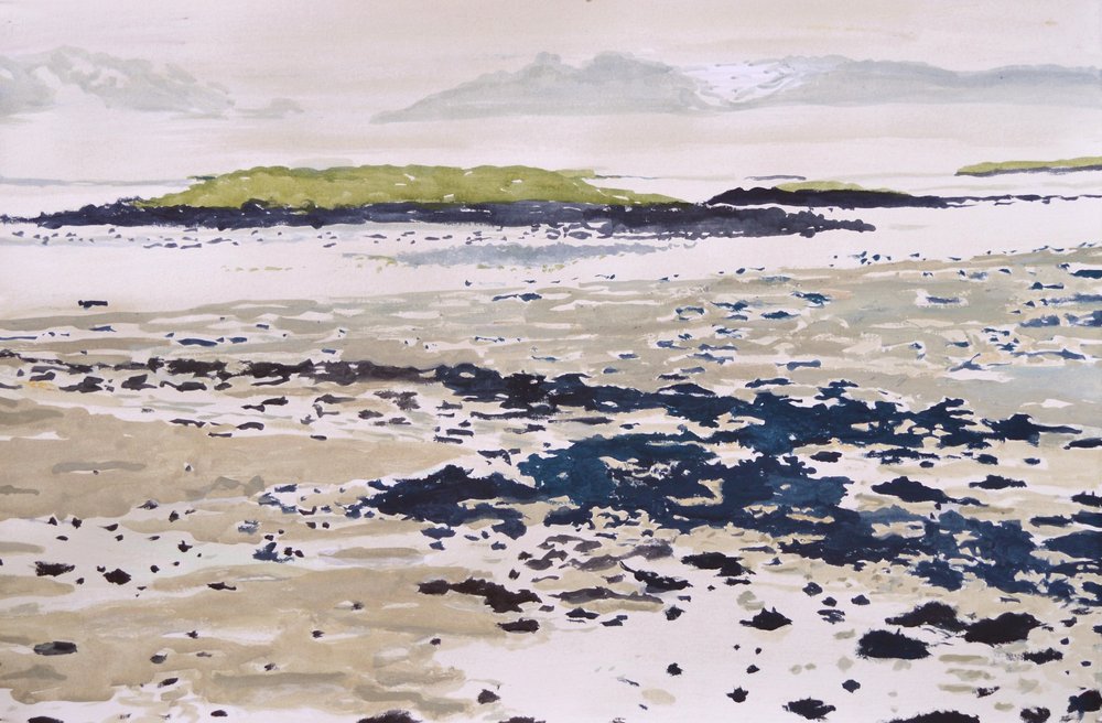 Peaceful Tidal Beach by Karin Bos