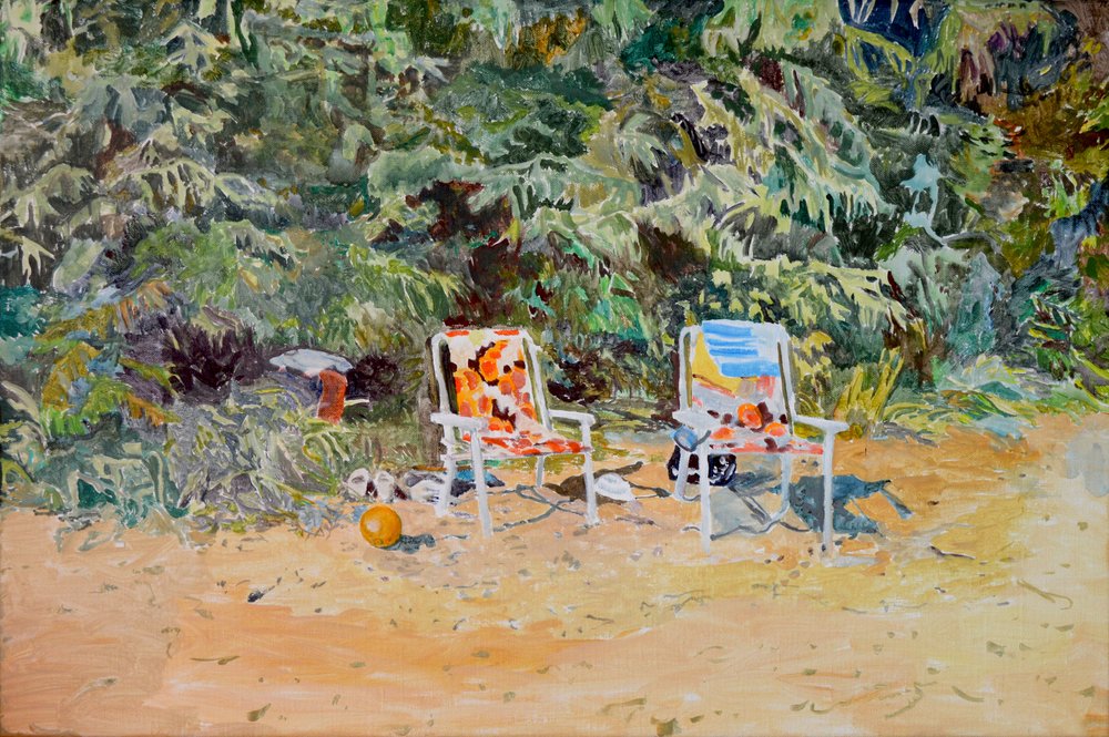 Summer Beach Chairs by Karin Bos