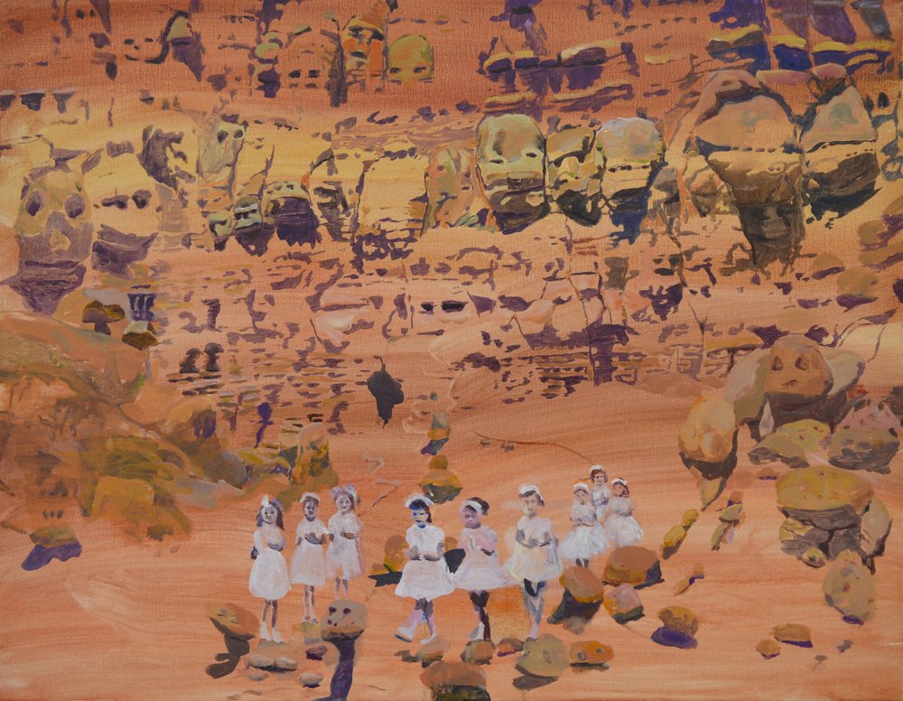 Whimsical Desert Ballet by Karin Bos