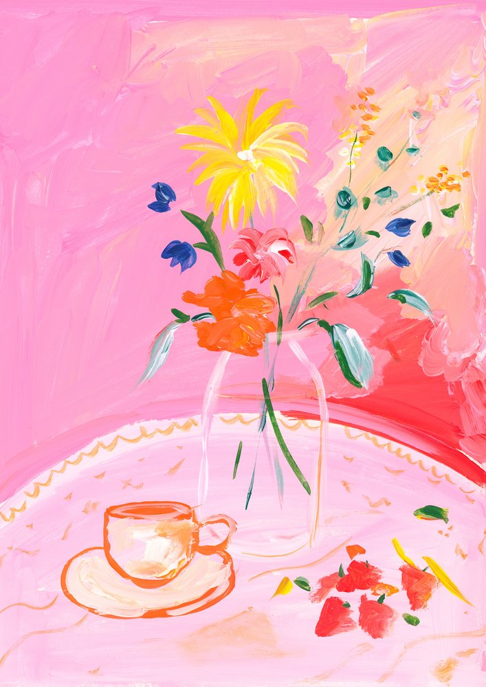 Vivid Blossoms by Katharina Puritscher