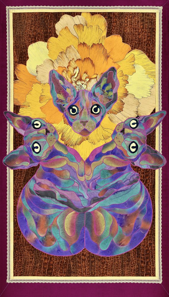 Colorful Sphynx Bloom by Kostyantin Malginov