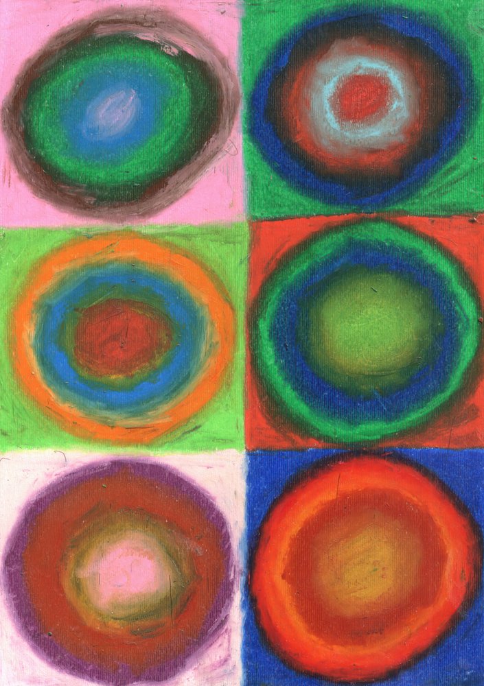 Abstract Color Rings by Kulik