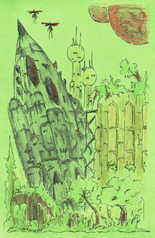 Alien Jungle Discovery by Kulik
