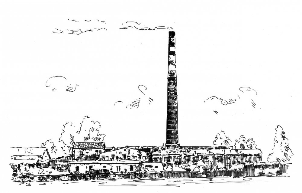Architecture Art Drawing Sketch 3 by Kulik