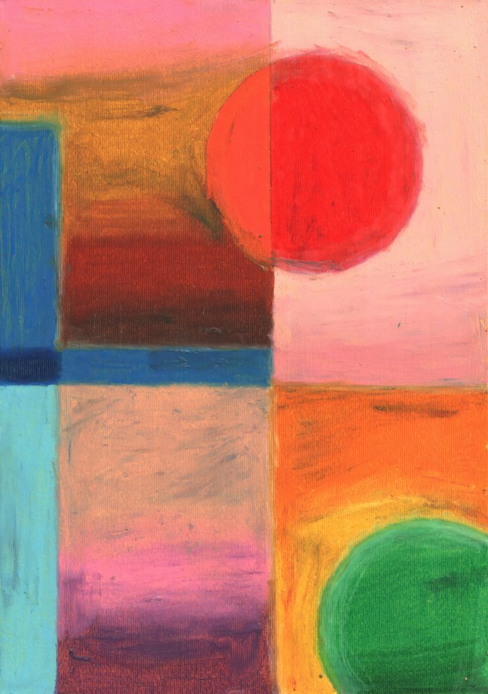 Geometric Color Blocks by Kulik