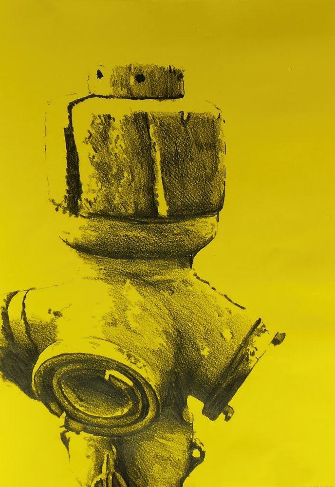 Iconic Yellow Hydrant by Kulik