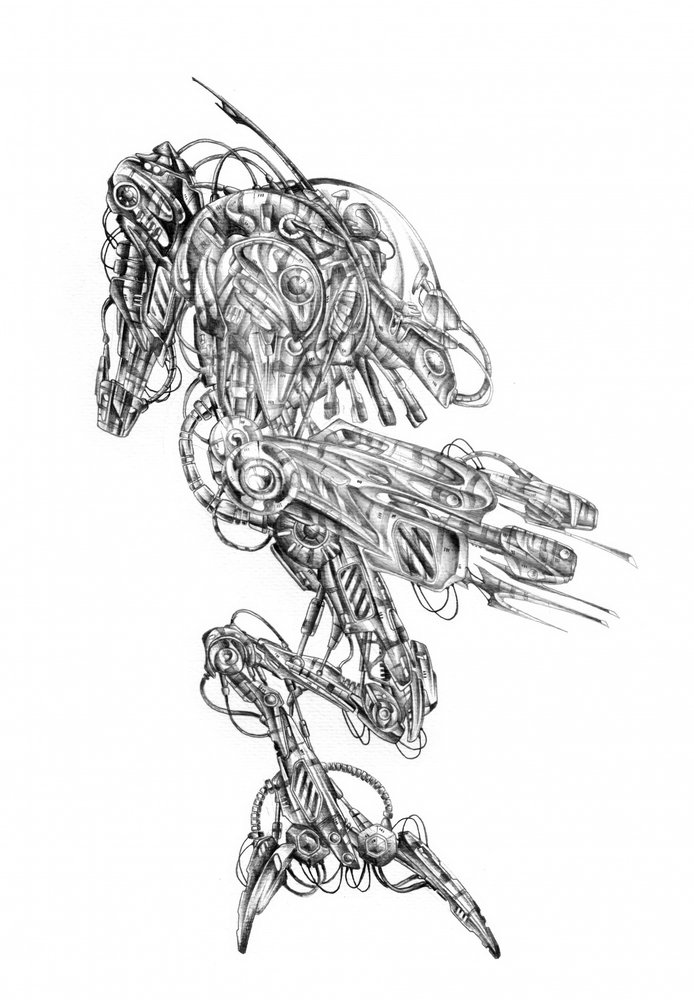 Intricate Mechanical Being by Kulik