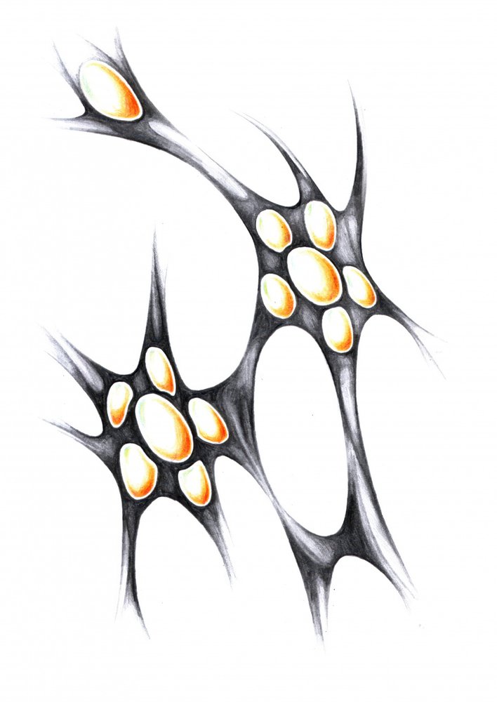 Luminous Organic Forms by Kulik