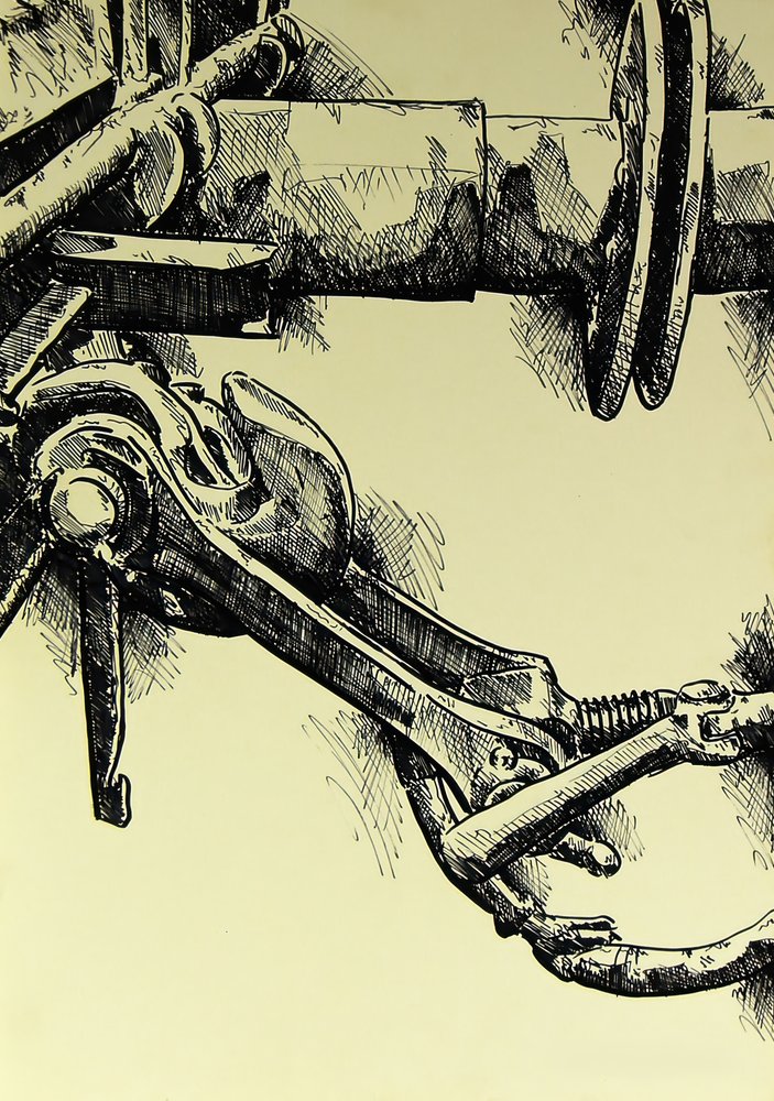 Vintage Industrial Gears by Kulik