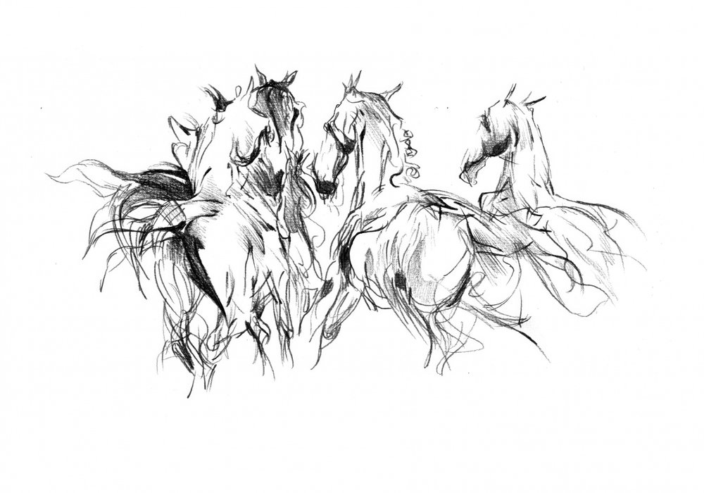 Wild Horse Movement by Kulik