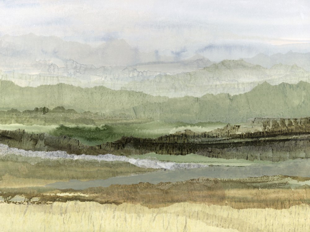 Misty Green Valley by Lara Eckerman