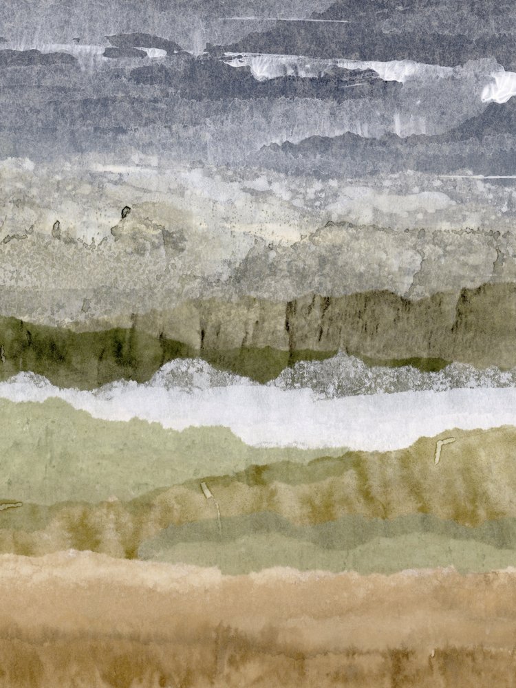 Muted Layered Landscape by Lara Eckerman