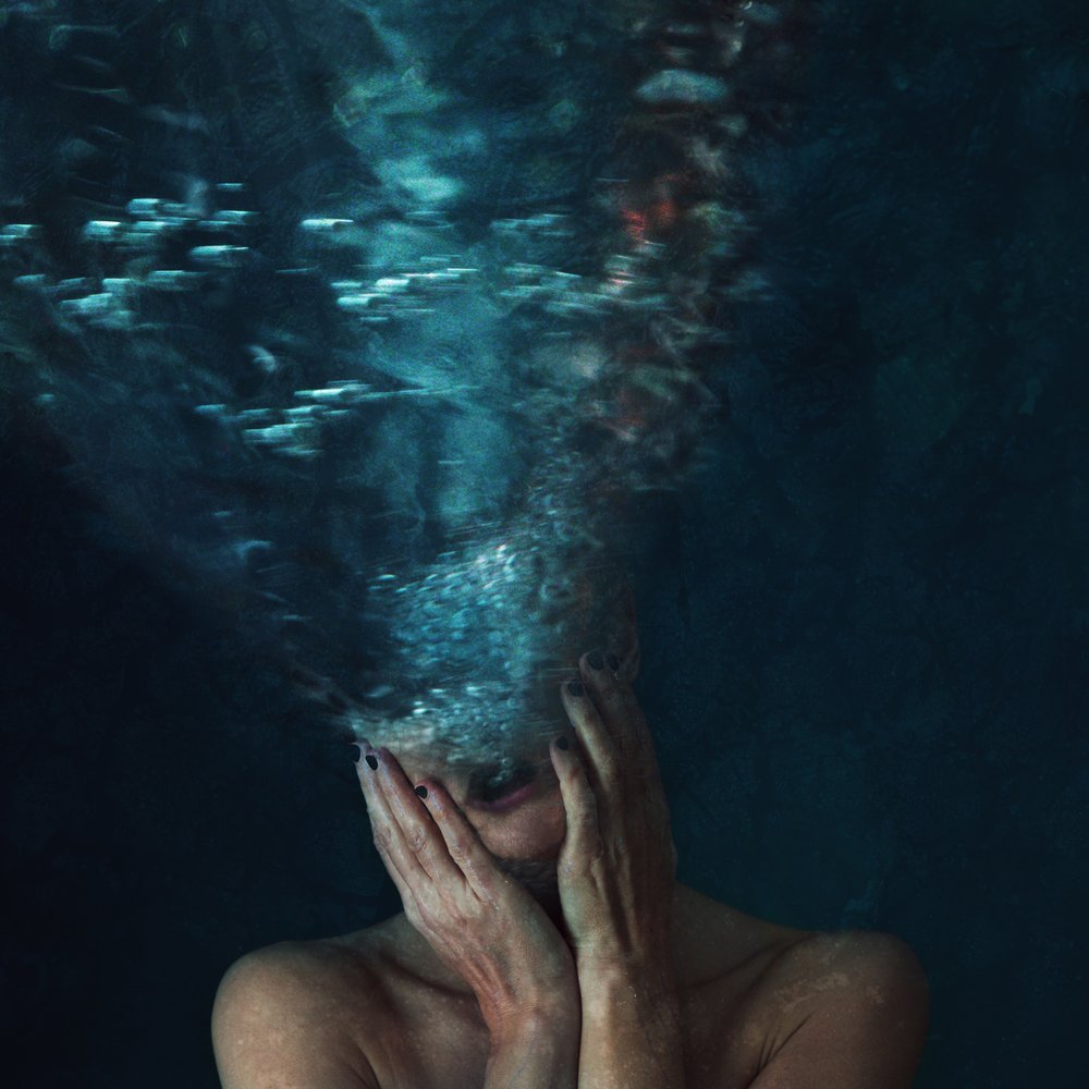 Deep Blue Melancholy by Laura Benvenuti
