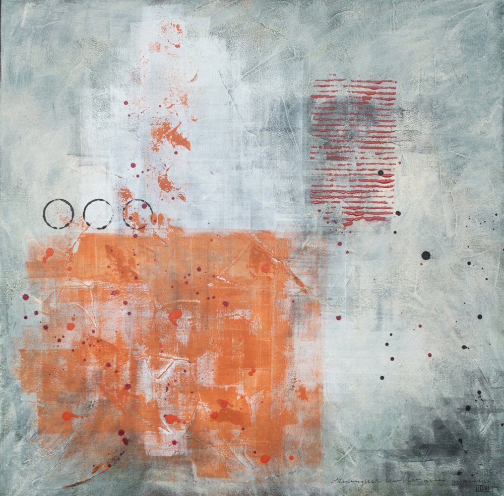 Distressed Urban Abstract by Lillian Christiansson