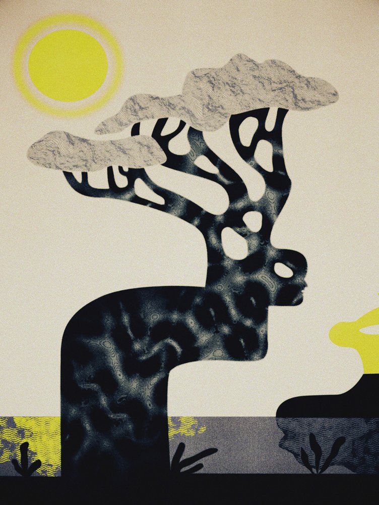 Sunlit Spirit Tree by Luca di Napoli